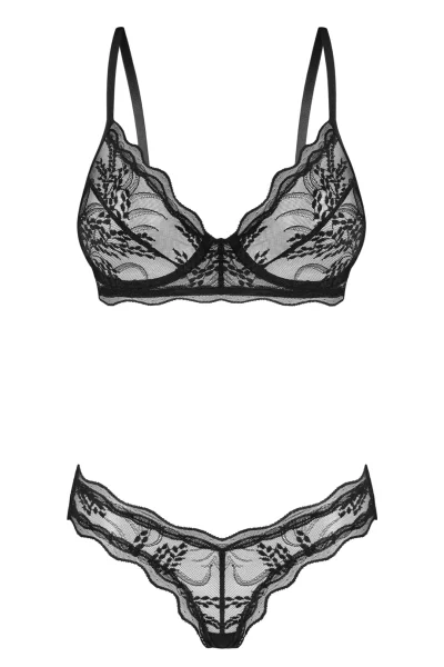 Sexy komplet Perisia - 2 dílný - Černá