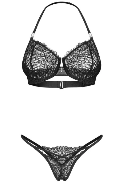 Sexy komplet Iliosa - 2 dílný - Černá