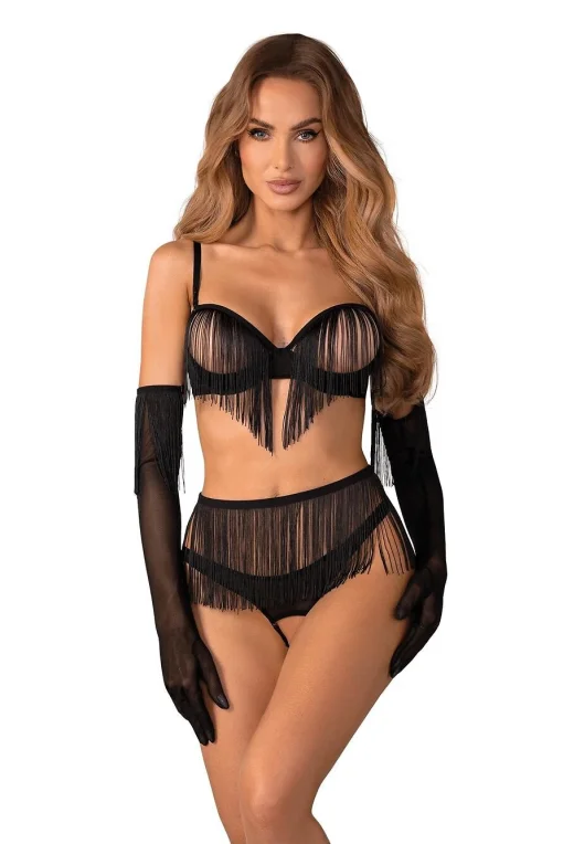 Sexy komplet Rossay - 4 dílný