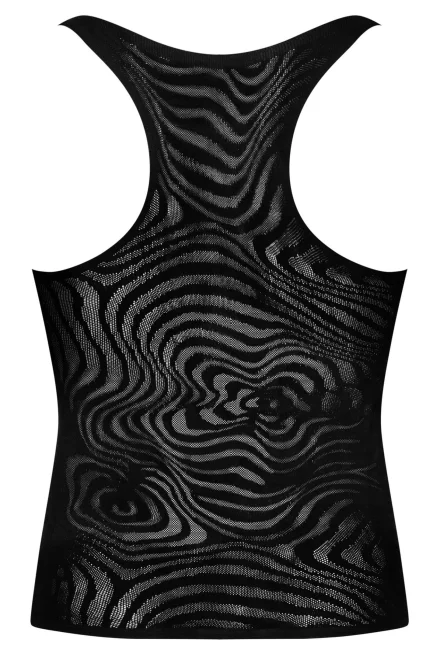 Pánské sexy tílko T103 - Černá