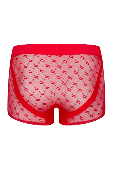 Sexy pánské boxerky Obsessiver - Červená