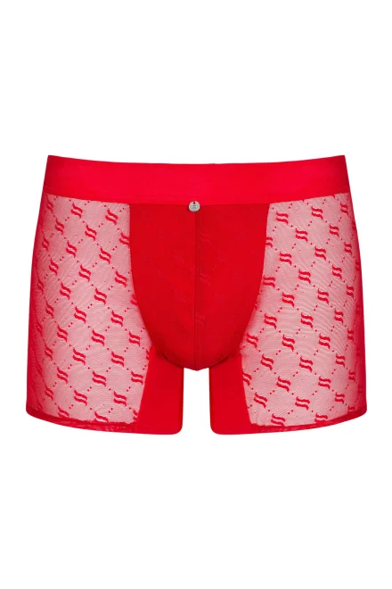 Sexy pánské boxerky Obsessiver - Červená