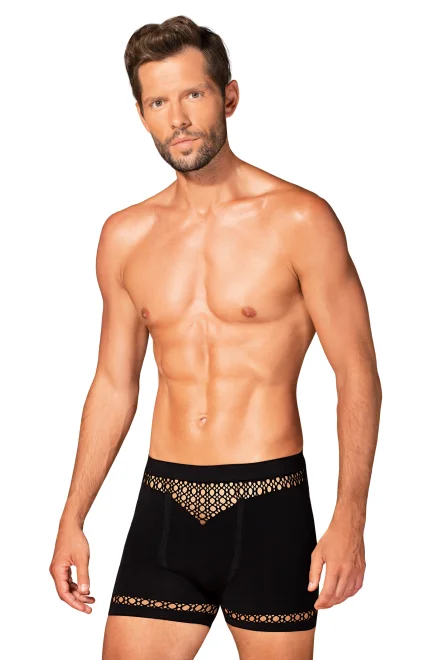 Pánské sexy boxerky M102 - Černá