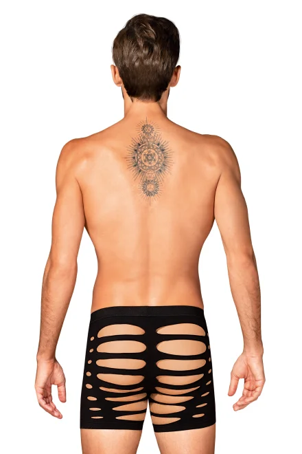 Pánské sexy boxerky M104 - Černá