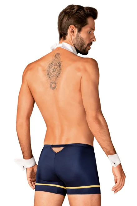 Sexy kostým pilota - Tmavě modrá