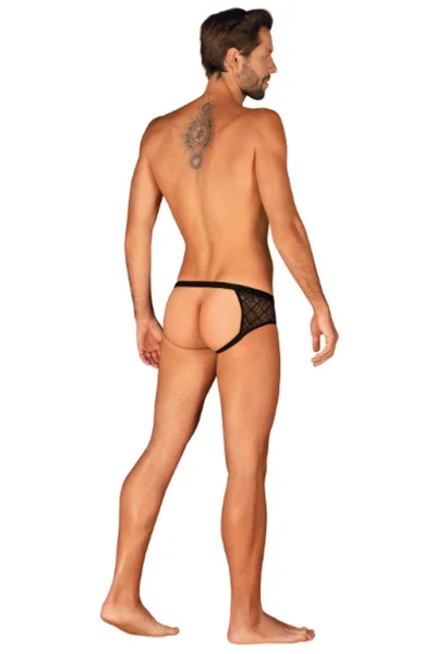 Sexy pánské slipy Severio jockstrap - Černá