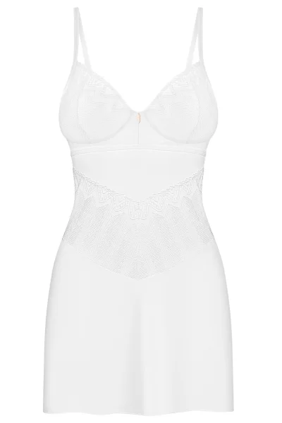 Alissium Chemise -  s krajkou-WHI