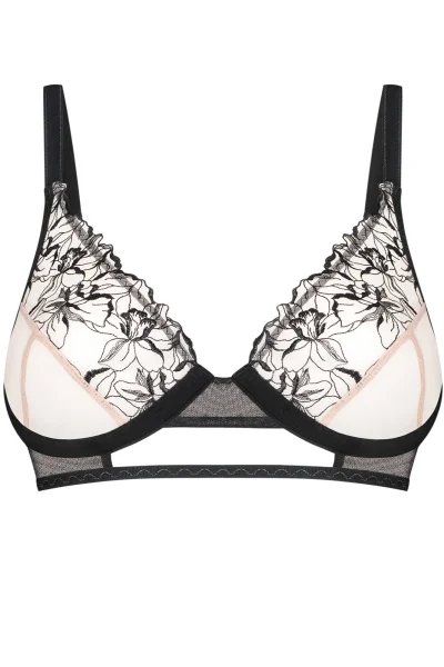 Nevyztužená podprsenka Vila Blanes - Černá