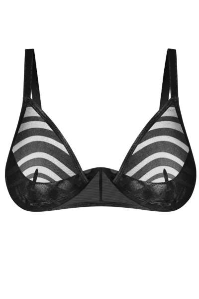 Nevyztužená podprsenka Lune Bellis - Černá