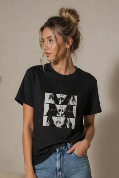 Tričko Secret - Černá