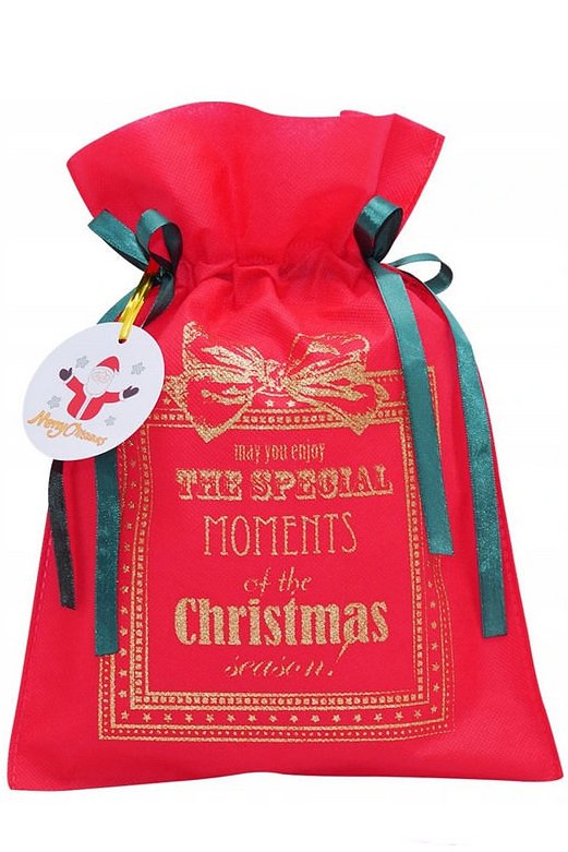 XPKD014 Gold Merry Christmas-RED
