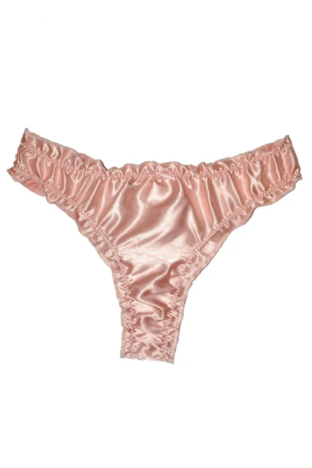 Brazilky Pierre Cardin PCWA 166 - saténové - Světle béžová