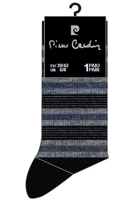 Pánské ponožky SX-2003 Pierre Cardin - Černá