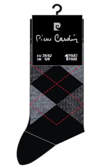 Pánské ponožky Pierre Cardin SX-2001 Man - Černá
