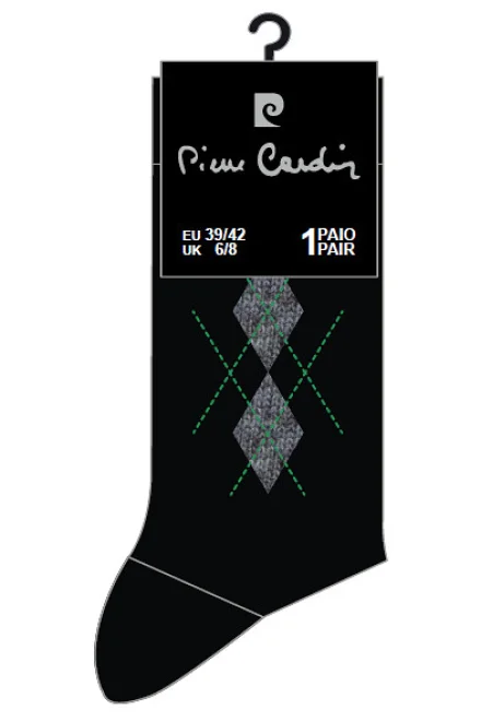 Pánské ponožky Pierre Cardin SX-2004 Man - Černá