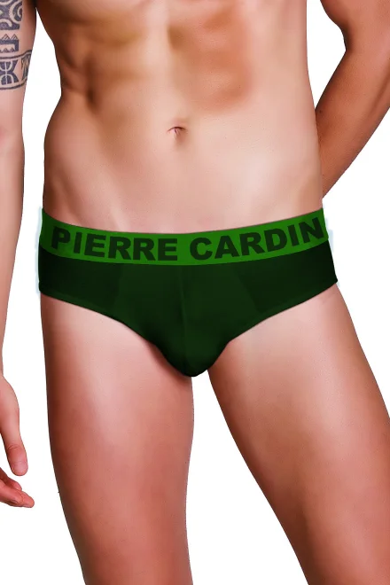 Slipy Pierre Cardin PCU 188 - 3 - Tmavě zelená