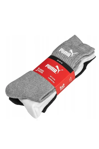 3 PACK ponožky 947110 - Šedo-černá