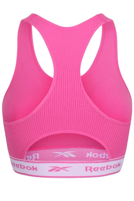 Sportovní top F 9786 Angie Sless Rib Crop - Růžová