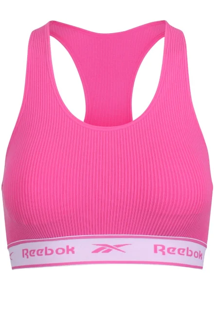 Sportovní top F 9786 Angie Sless Rib Crop - Růžová
