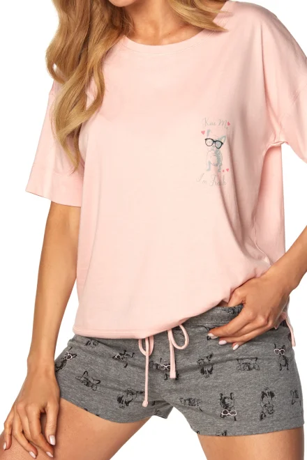 Dámské pyžamo Monica SAL-PY-1168-II Pink - Růžová