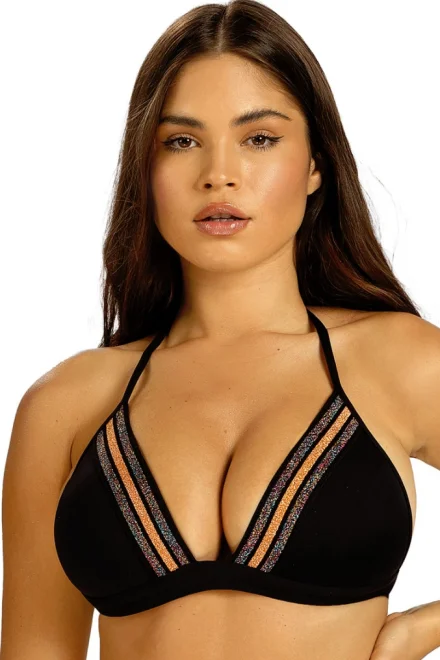 Dvoudílné bikiny S555 Cosmo 9 - Černá