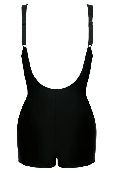 Jednodílné plavky S36 Fashion Sport - kraťásky - Černá