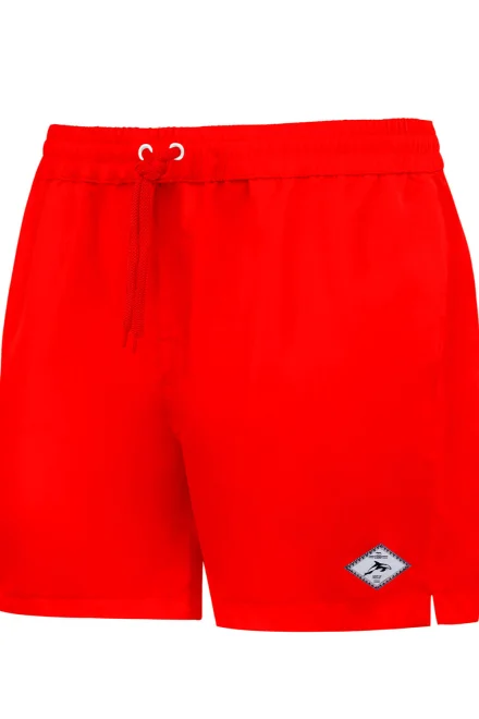 Pánské plavky SM27N Travel Shorts - Červená