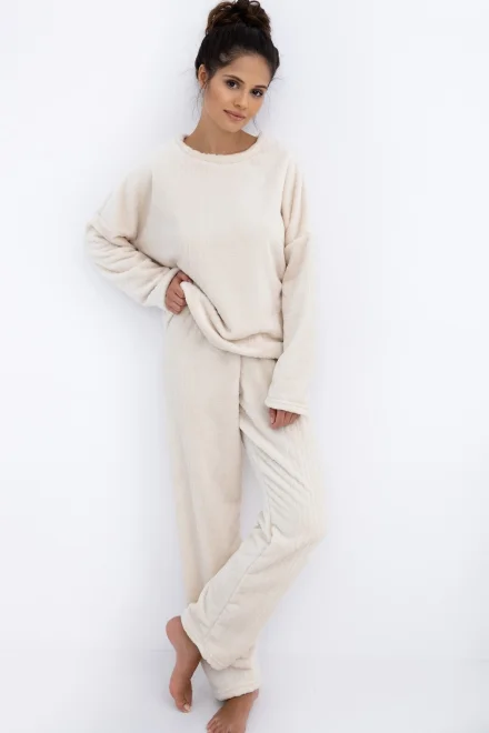 Dámský homewear komplet Bridget - Ecru