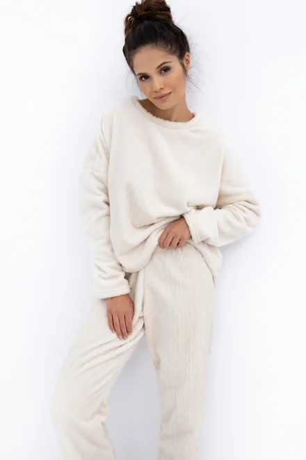 Dámský homewear komplet Bridget - Ecru