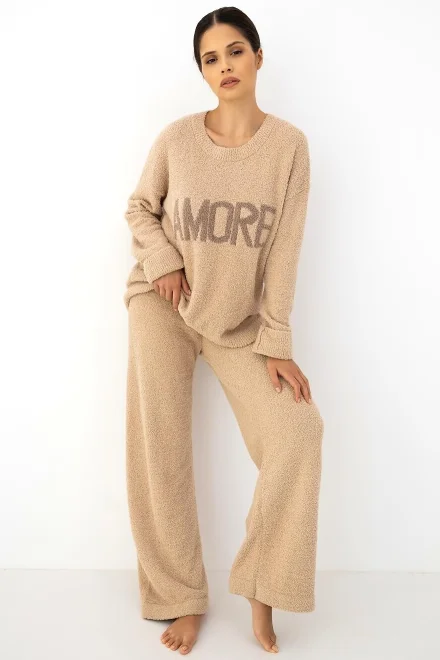 Dámský homewear Zerina - Béžová