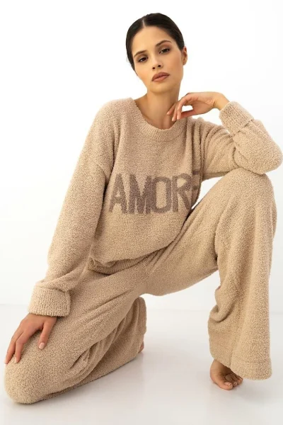 Dámský homewear Zerina - Béžová