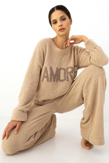 Dámský homewear Zerina - Béžová