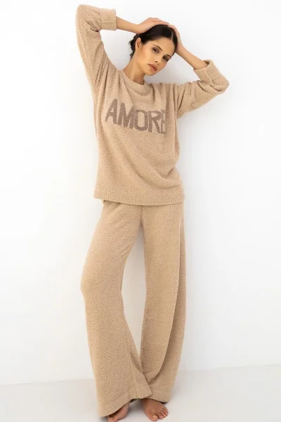 Dámský homewear Zerina - Béžová