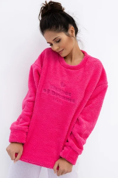 Mikina Brooklyn - oversize - Růžová