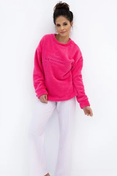 Mikina Brooklyn - oversize - Růžová