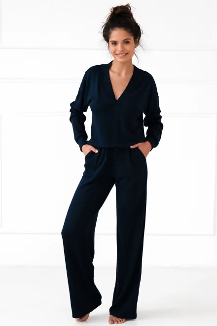 Dámské pyžamo Navy Blue - Tmavě modrá