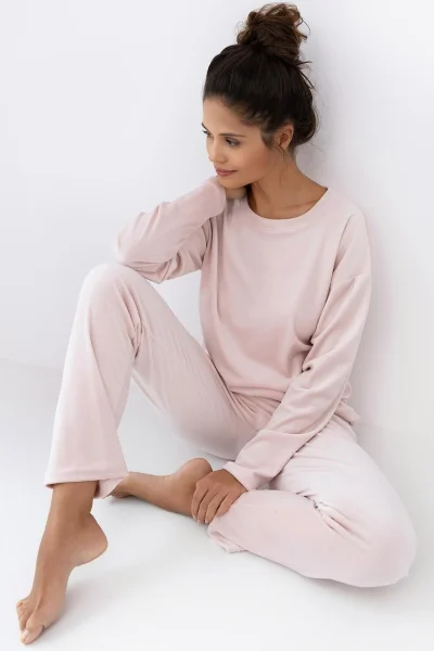 Dámské pyžamo Harmony homewear - Světle růžová