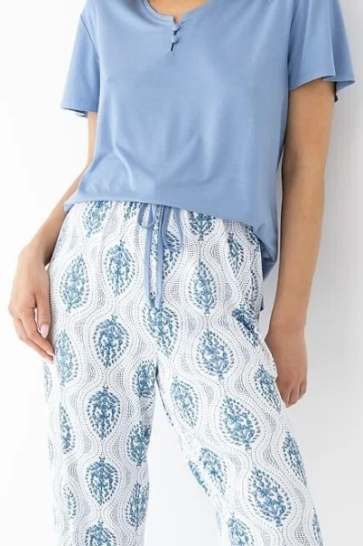 Dámské pyžamo Gracelyn - Světle modrá