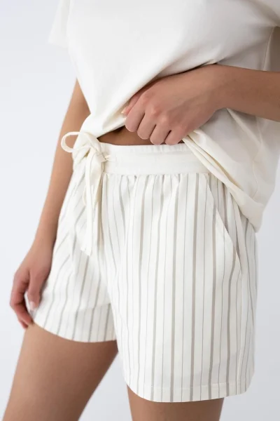 Dámské pyžamo Jemma - Ecru