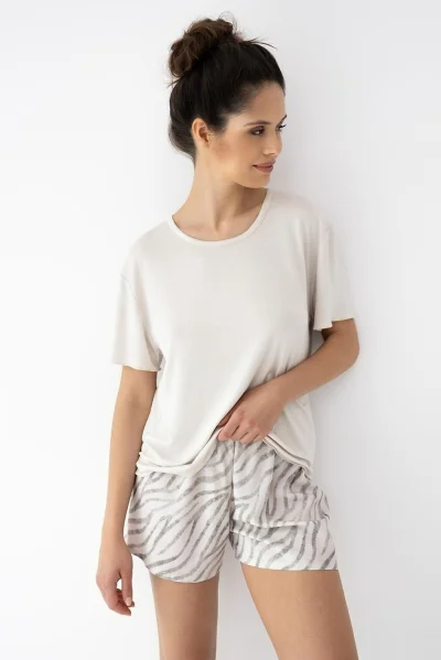 Dámské pyžamo Dahlia - Béžová