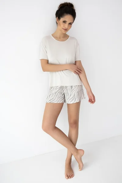 Dámské pyžamo Dahlia - Béžová