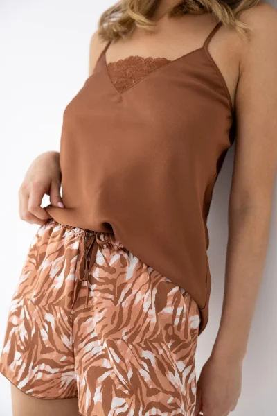 Dámské pyžamo Velenisse - Mocca