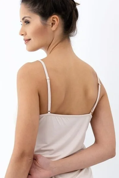 Dámské pyžamo Stella - modal - Světle béžová