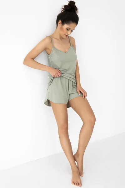 Dámské pyžamo Thea - Khaki