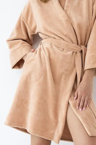 Dámský župan Goldie - Světle růžová