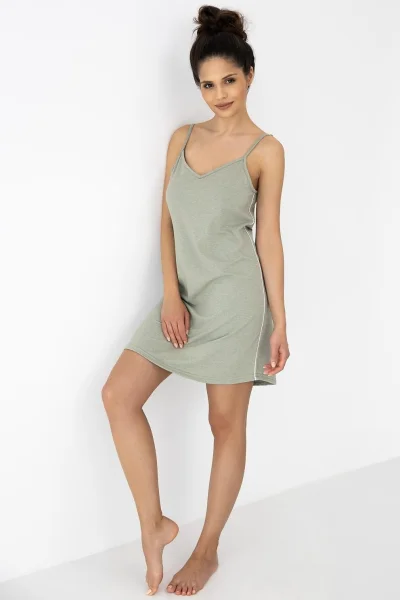 Noční košilka Thea - Khaki