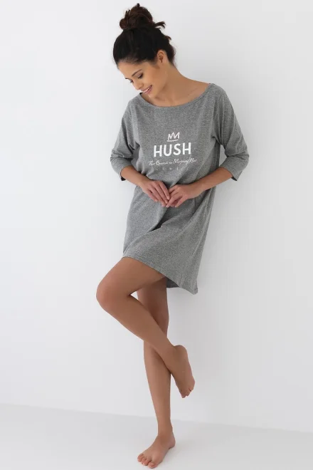 Noční košile Hush - Šedá