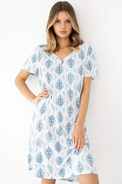 Noční košile Jazmin - Světle modrá