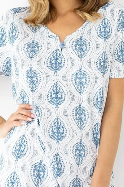 Noční košile Jazmin - Světle modrá