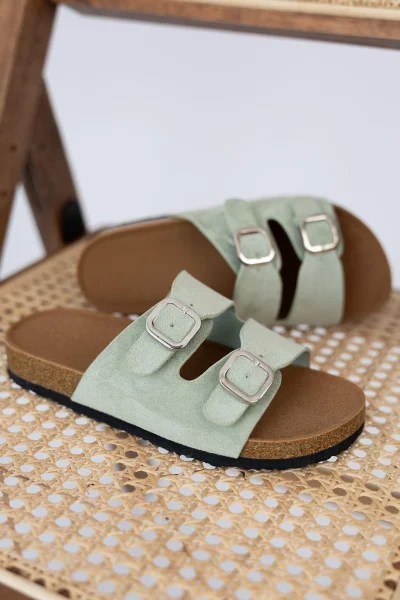 Dámské pantofle Isola - Mátová